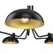 Z-Lite Bellamy Semi Flush Mount, 5-Light, 52 In.W x 52 In.L x 8.25 In.H, Matte Black/Matte Black Outer 1942-5SF-MB - alternate 6
